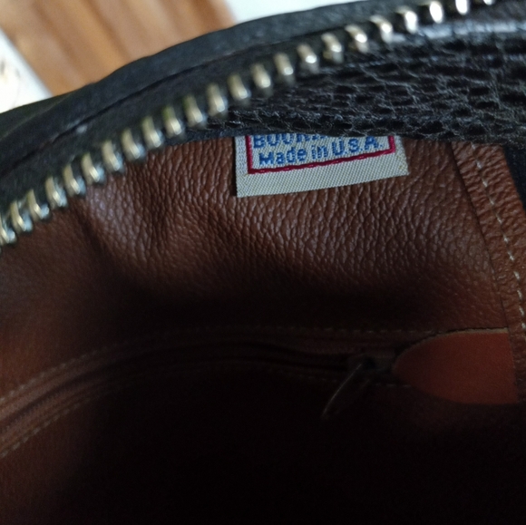 Dooney & Bourke AWL Collection, Zip-Top Tote, mid 1990's Upcrafted. - Picture 10 of 14